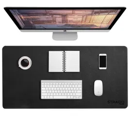 mata-na-biurko-podkladka-pod-mysz-duza-strado-90x45-czarna-strado-dneco