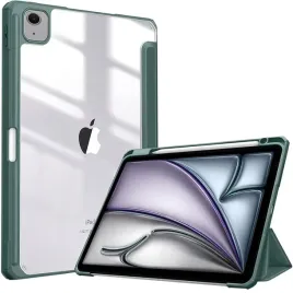 etui-hard-crystal-do-ipad-air-13-gen-6-2024-zielone-strado-dnehccia13g