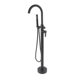 bateria-wannowa-wolnostojaca-wezer-eko19a-09-black-z-zestawem-prysznicowym