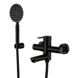 bateria-wannowa-wezer-eko3-09-black-z-zestawem-prysznicowym-wezer-104735