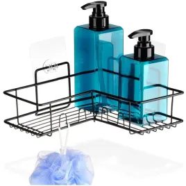 polka-pod-prysznic-metalowa-czarna-przyklejana-vilde-569004-5907610289441