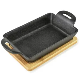 luxe-naczynie-zeliwne-mini-na-desce-19x11x3cm-prostokat-280ml-allesken