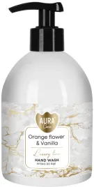 mydlo-w-plynie-z-dozownikiem-bispol-aura-care-premium-500ml-kwiat-pomarancz