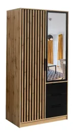 szafa-bali-d2-lux-dab-wotan-czarny-z-lustrem