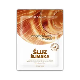 conny-snail-essence-mask-maseczka-upiekszajaca-w-plachcie-sluz-slimaka-23g