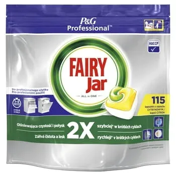 Kapsułki do zmywarki All in One Fairy Professional 115 szt.