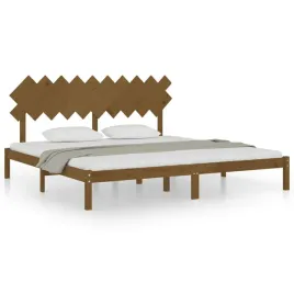 vidaxl-rama-lozka-miodowy-braz-200-x-200-cm-lite-drewno