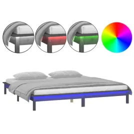 vidaxl-rama-lozka-z-led-szara-140x190-cm-lite-drewno