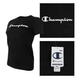 champion-koszulka-damska-114911-czarna-xs