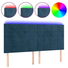 vidaxl-zaglowek-do-lozka-z-led-ciemnoniebieski-160x5x118-128-cm
