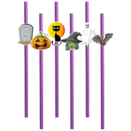 slomki-happy-halloween-fioletowe-195-cm-6-szt