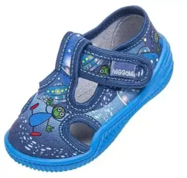 tenisowki-dzieciece-viggami-jupiter-niebieskie-kapcie-chlopiece-na-rzep