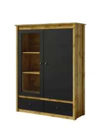 komoda-witryna-luna-ln-5-szerokosc-117-cm-dwudrzwiowa-szuflady