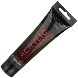 farba-akrylowa-loveart-100-ml-brazowa-farby-malarskie-akrylowe-w-tubce