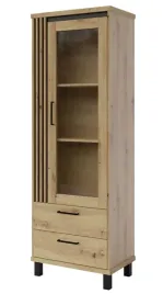 witryna-wysoka-nadia-nd-2-szerokosc-67-cm-drzwi-szuflady-loft
