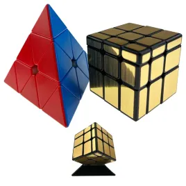 zestaw-kostka-rubika-pyraminx-mirror-gold