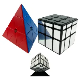 zestaw-kostka-rubika-pyraminx-mirror-silver