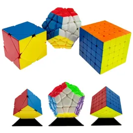 zestaw-kostka-rubika-5x5-skewb-megaminx