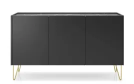 komoda-harmon-k-144-grafit-blat-marmur-nowoczesna