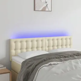 vidaxl-zaglowek-do-lozka-z-led-kremowy-144x5x78-88cm-sztuczna-skora