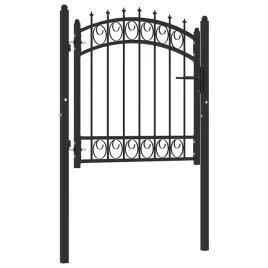 vidaxl-brama-ogrodzeniowa-emmen-z-kolcami-stalowa-103x97-cm-czarna