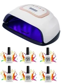 zestaw-lampa-paznokci-uv-led-220w-6x-lakier-75ml