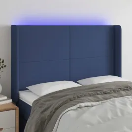 vidaxl-zaglowek-do-lozka-z-led-niebieski-147x16x118-128-cm-tkanina