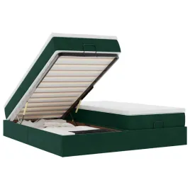 rama-lozka-otomana-z-materacami-zielona-200x200-cm-aksamit