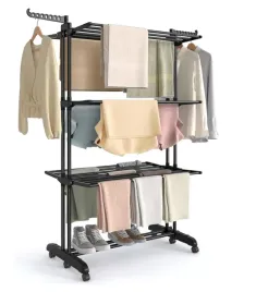 songmics-pionowa-suszarka-na-pranie-stojaca-4-poziomy-czarna