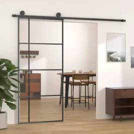 vidaxl-drzwi-przesuwne-szklo-esg-i-aluminium-90x205-cm-czarne