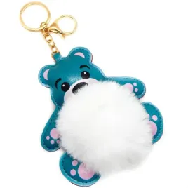 brelok-do-kluczy-zawieszka-mis-bialy-pompon