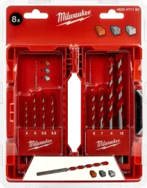 wiertla-do-betonu-walcowe-milwaukee-zestaw-8szt