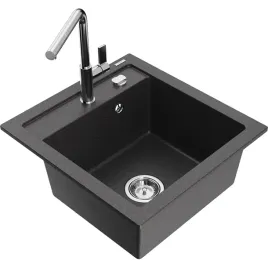 mexen-vito-zlewozmywak-granitowy-1-komorowy-z-bateria-kuchenna-flora-czarn