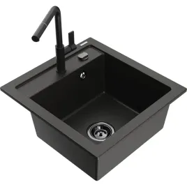mexen-vito-zlewozmywak-granitowy-1-komorowy-z-bateria-kuchenna-flora-czarn