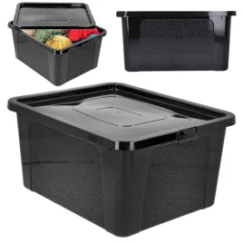 pojemnik-plastikowy-organizer-box-pudlo-20l-czarny