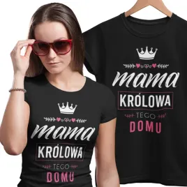 koszulka-prezent-dla-mamy-krolowa-tego-domu