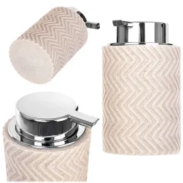 dozownik-mydla-w-plynie-na-mydlo-400ml-bezowy-pojemnik-lazienkowy-pompka