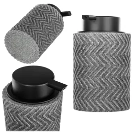 dozownik-mydla-w-plynie-na-mydlo-400ml-szary-pojemnik-lazienkowy-pompka