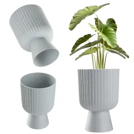 doniczka-donica-na-kwiaty-gazon-oslonka-plastikowa-14-cm-kwietnik-szara