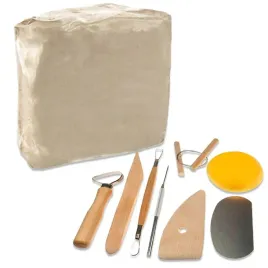 zestaw-rzezbiarski-glina-5kg-plastyczna-narzedzia