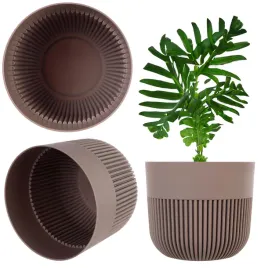 doniczka-donica-oslonka-13cm-plastikowa-na-kwiaty-okragla-prazkowana-bezowa