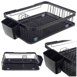 suszarka-do-naczyn-ociekacz-talerze-stojaca-czarna-duza-z-tacka-tacka-metal