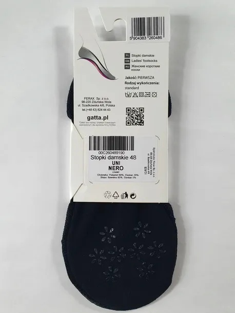 gatta-short-socks-48-uni-grigio-rozmiar-uniwersalny