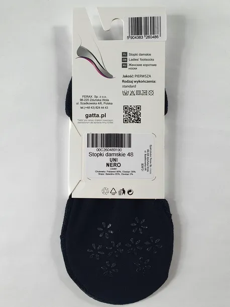 gatta-short-socks-48-uni-nero-rozmiar-uniwersalny