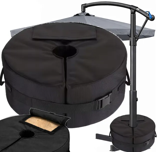 OBCIĄŻNIK do PARASOLA OBCIĄŻENIE PODSTAWY PARASOLA STABILIZATOR TORBA WOREK
