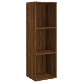 regal-na-ksiazki-szafka-rtv-brazowy-dab-36x30x114-cm