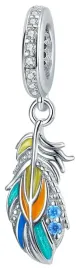 charms-srebro-925-kolorowe-pioro-czerwinski