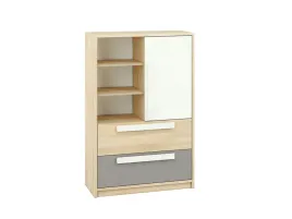 komoda-z-szufladami-polki-na-ksiazki-drop-szary-buk-bialy