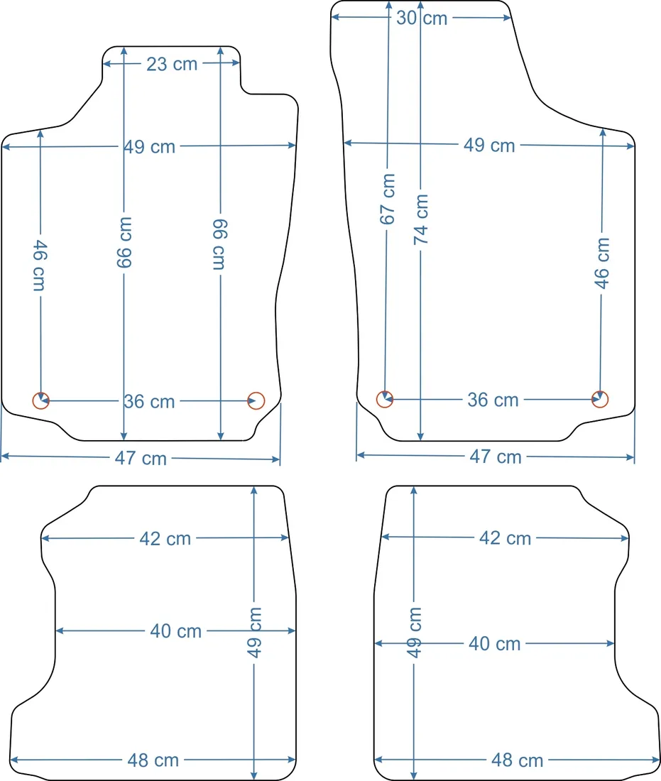 opel-combo-c-2002-2012r-dywaniki-grafitowe-silver