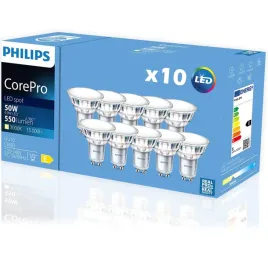 10x-zarowka-led-gu10-49w-50w-3000k-ciepla-biala-120-550lm-philips